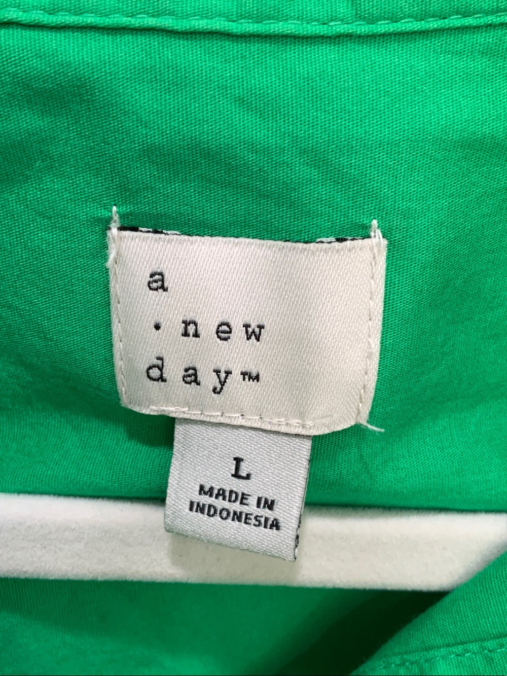 a new day Green Button-Down Shirt with Pocket - Picture 3 of 4